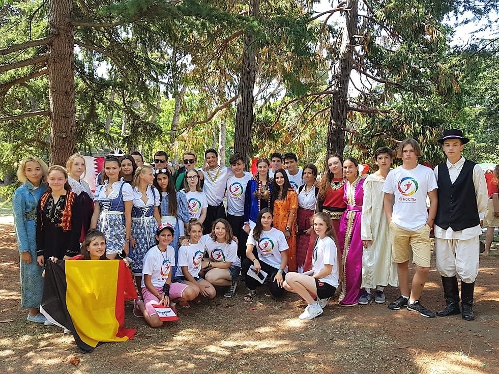 ОЦ “Матрешка” в Международном детском лагере “Артек” лето 2018