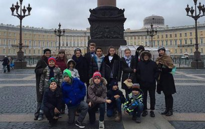 Поездка “Матрёшкиных” школьников в Санкт-Петербург в октябре 2016